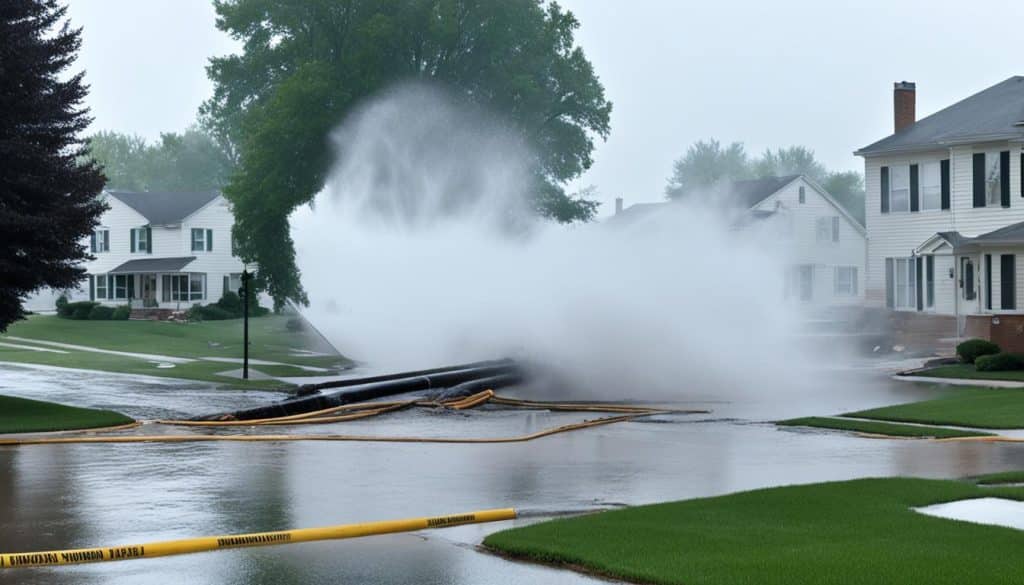 Burst Pipe Kenilworth IL - Busted Pipe Kenilworth IL