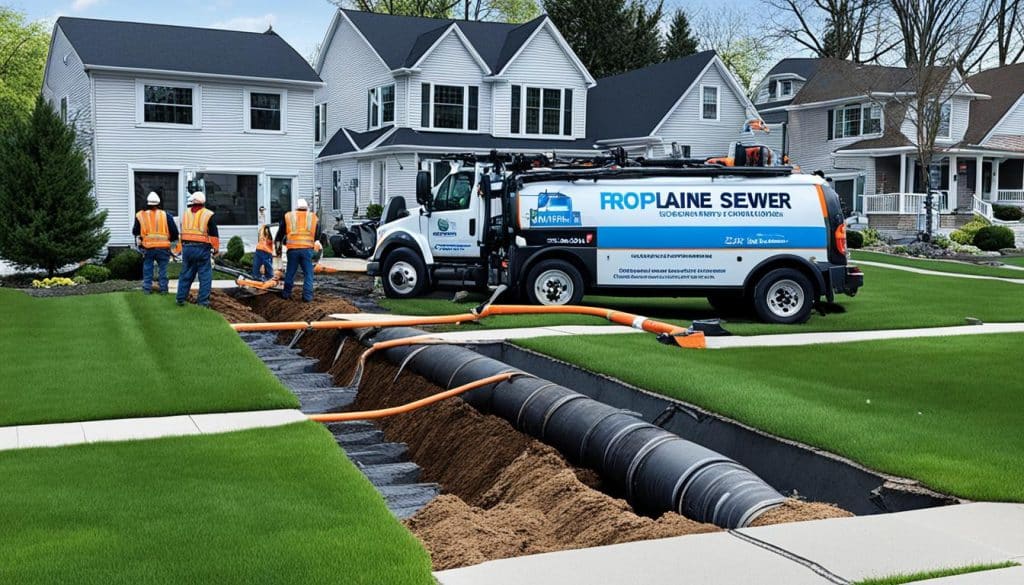 Sanitary Sewer Lateral Program - Sewer Line Repairs Des Plaines IL 