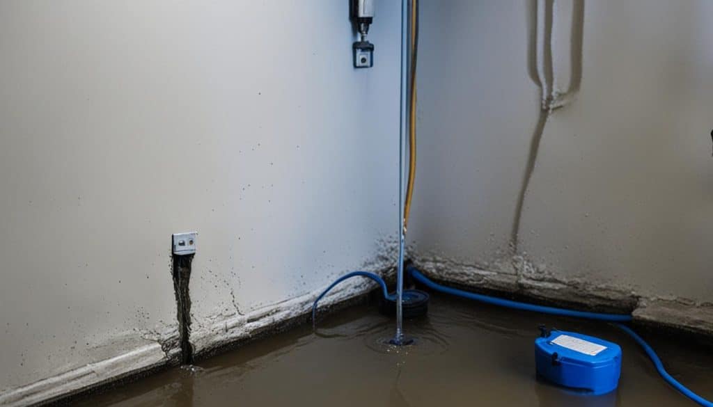 Sump pump installation