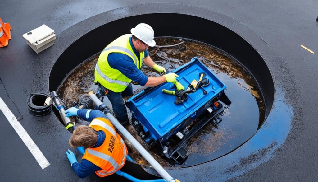 professional catch basin cleaning process - Catch Basin Cleaning Highland Park IL 