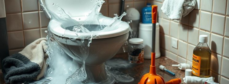 What Should I Do if My Toilet Overflows and Will Not Stop Running?