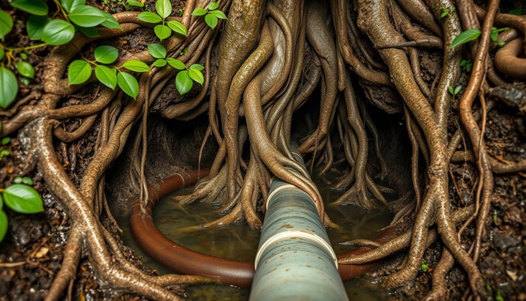 signs of sewer line clogs - How Can Tree Roots Affect my Sewer Line and Cause Backups?